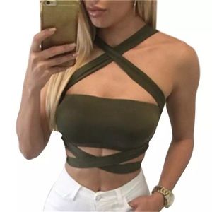 Criss Cross Crop Top